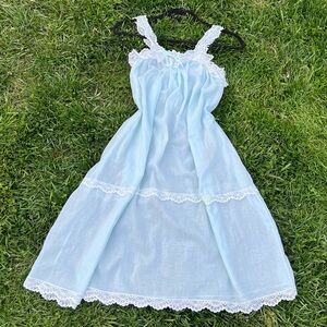 Vintage 70s Kayser Peignoir Nightgown